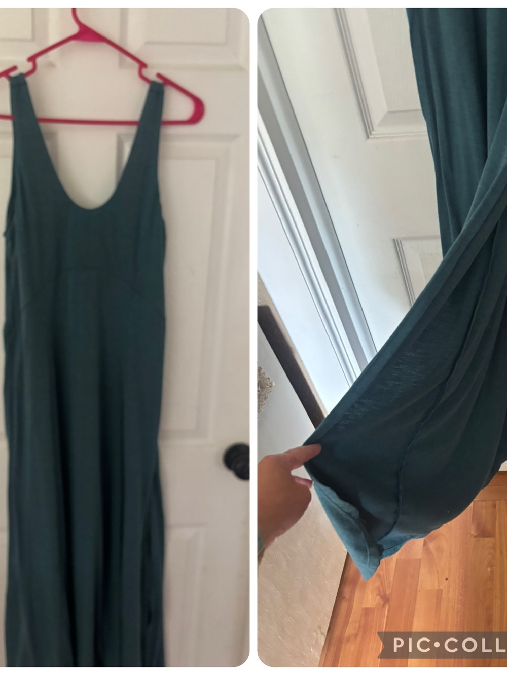 HALARA Teal Maxi Dress
